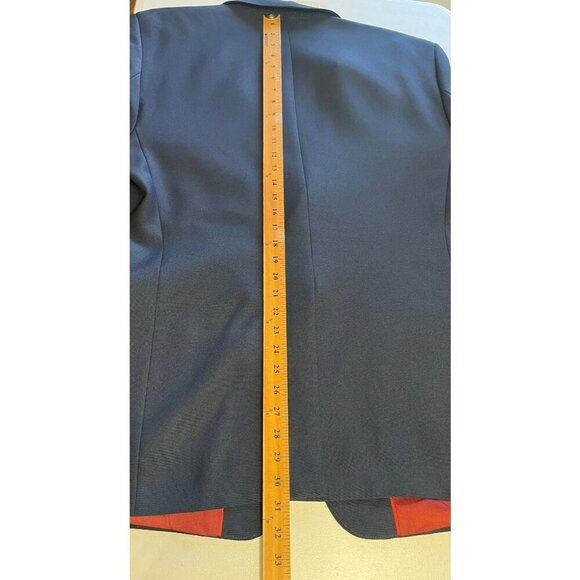 VTG Levis Strauss Business Class Sport Coat Blazer 48R Blue USA - Picture 5 of 12